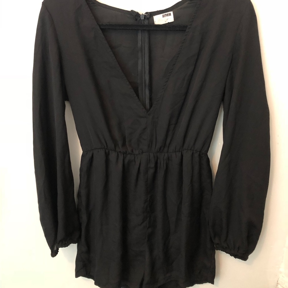 LF RUMOR BOUTIQUE Black Romper